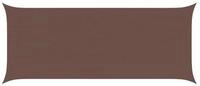 vidaXL Sonnensegel Sonnensegel Braun 6 x 2,5 m 100 % Polyester Oxford, (1-tlg)