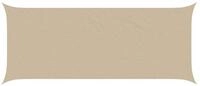 vidaXL Sonnensegel Sonnensegel Beige 6 x 2,5 m 100 % Polyester Oxford, (1-tlg)