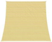 vidaXL Sonnensegel Sonnensegel Gelb und Wei&szlig; 4 / 5 x 4 m HDPE, (1-tlg)
