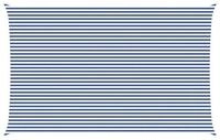 vidaXL Sonnensegel Sonnensegel Blau und Wei&szlig; 8 x 5 m 100 % Polyester Oxford,...