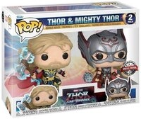 MARVEL Actionfigur Funko POP! Marvel Thor Love and Thunder 2er Pack Thor & Mighty, 10