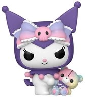 Funko Merchandise-Figur Sanrio POP!&Buddy Animation Vinyl Figuren Kuromi w/ Bear 9 cm