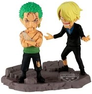 Banpresto Merchandise-Figur One Piece WCF Log Stories PVC Statue Roronoa Zoro & Sanji