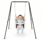 HyperMotion Babyschaukel HyperMotion Babyschaukel mit Gestell Indoor Outdoor Beige
