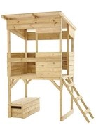 WESTMANN Spielhaus Wildnis, inkl. Spielzeugkiste, LxBxH 114x167x205 cm