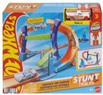 Hot Wheels Autorennbahn Hot Wheels Stunt Tracks - Corkscrew Jump Champion