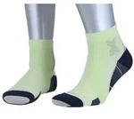 X-Socks Laufsocken Run Perform Ankle neo limegr&uuml;n/schwarz Herren - 1 Paar