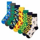 Happy Socks Kurzsocken Unisex Socken 7er Pack Baumwolle (Packung, 7er Pack)