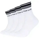 CAMP DAVID Socken (4 Paar) wei&szlig; 39-42