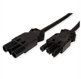 Bachmann Spiralleitung H05VV-F 3G1,5mm&sup2; L:0,3m sw ISV Stromadapter