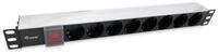 Equip Steckdosenleiste, Schuko 19" 8 Steckerleiste Equip 333293