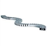 Bachmann Kabelschlange Flex II silber Stromadapter, 1 cm, 930.021