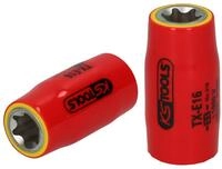 KS Tools Stecknuss, 1/2" Torx-E mit Schutzisolierung, E14