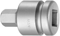 ASW Sechskant-Bit, Kraft-Schraubendreher-Einsatz 3/4" Hex22mm