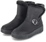 Rieker Rieker Y6166-00 Damen Textil & Synthetik black Winterstiefel schwarz 42...