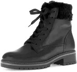 Gabor GENUA Winterstiefelette, Blockabsatz, Winterboots mit Teddypl&uuml;sch-Kragen