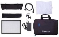 Aputure Motivstrahler Amaran Pano 120c Kit dunkelgrau