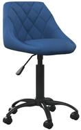 vidaXL Esszimmerstuhl Esszimmerstuhl Blau Samt (1 St)