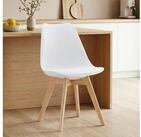 Homestyle4u K&uuml;chenstuhl K&uuml;chenstuhl Esstisch K&uuml;che Esszimmer Wei&szlig; Grau...