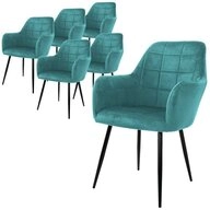 ML-DESIGN Stuhl Esszimmerstuhl ergonomisch & gepolstert, Esstischstuhl mit