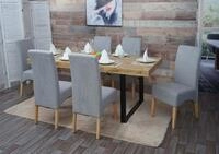 MCW Esszimmerstuhl Crotone-S6 (Set, 6 St), 6er-Set, Abgerundete Ecken und Kanten, bis