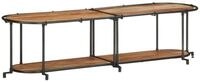 vidaXL Regal, TV-Regal 160x42x40 cm Massivholz Akazie