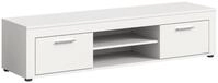 xonox.home TV-Bank Jam TV Tisch 2 Klappent&uuml;ren, 2 Regale wei&szlig;. (1 St)