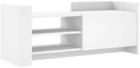 vidaXL TV-Schrank TV-Schrank Wei&szlig; 100x35x40 cm Holzwerkstoff (1-St)