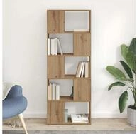 vidaXL TV-Schrank TV-Schrankset Wandmontiert Braun 60 x 24 x 156 cm...