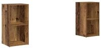 vidaXL TV-Schrank TV-Schrankset 2 pcs Altholz 72 x 35 x 36,5 cm Holzwerkstoff...