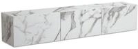 Wohnling Lowboard WL6.864 TV Schrank H&auml;ngend 160 cm Marmor-Optik Wei&szlig;...
