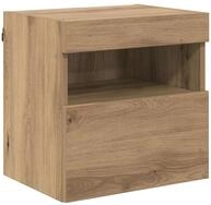 vidaXL TV-Wand TV-Wandschrank Artisan-Eiche 40 x 30 x 40 cm Holzwerkstoff,...