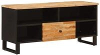 vidaXL TV-Schrank TV-Schr&auml;nk mit Regal Braun 100 x 33 x 46 cm Massivholz Mango