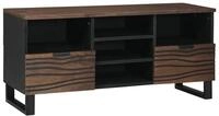 vidaXL TV-Schrank TV-Einheiten Walnuss 100 x 33 x 46 cm Holzwerkstoff (1-St)
