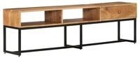 vidaXL TV-Schrank TV-Schrank 160x30x45 cm Massivholz (1-St)