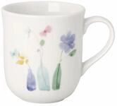 Hutschenreuther Becher Fr&uuml;hlingsgr&uuml;sse Blumenvasen Becher mit Henkel 0,4l,