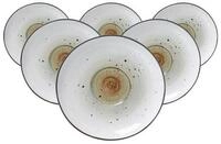 Ritzenhoff & Breker Untertasse Cosmo Kaffeeuntertassen &oslash; 14 cm 6er Set, (6 St)
