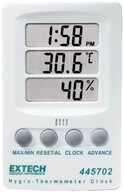 Extech Hygro-Thermometeruhr 445702 Wetterstation