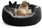 tierlando&reg; Tierbett LANA Hundebett Hundesofa M L XL Velours MEGA DICK...