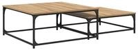 vidaXL Couchtisch Couchtisch 2 pcs Artisan-Eiche Holzwerkstoff (2-St)
