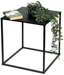 DanDiBo Beistelltisch Couchtisch Schwarz Metall Wohnzimmer