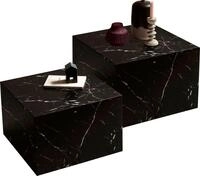 SalesFever Couchtisch Almeria - Stilvoller Wohnzimmer- und Beistelltisch (Set,...