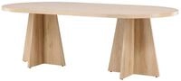 Venture Home Esstisch Bootcut, rechteckiger Esstisch 230 &times; 115 cm in warmer