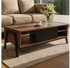 MCW Couchtisch MCW-O40-C, Mit Fu&szlig;bodenschoner