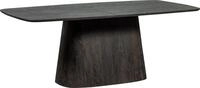 WOOOD Esstisch Leah, rechteckige Form, belastbar bis 150 kg, H 76 cm x B 200 cm