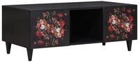 vidaXL Couchtisch Couchtisch Mehrfarbig 100 x 54 x 40 cm Massivholz (1-St)