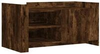 vidaXL Couchtisch Couchtisch R&auml;uchereiche 100x50x50 cm Holzwerkstoff (1-St)