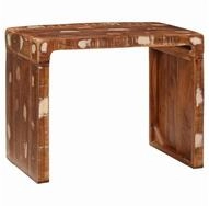 vidaXL Beistelltisch Beistelltisch Braun 60 x 35 x 46 cm Massives upgecyceltes...