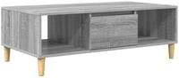 vidaXL Couchtisch Couchtisch Graues Sonoma 102 x 55 x 35 cm Holzwerkstoff (1-St)