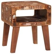 vidaXL Beistelltisch Beistelltisch Braun 40 x 32 x 46 cm Massives upgecyceltes...